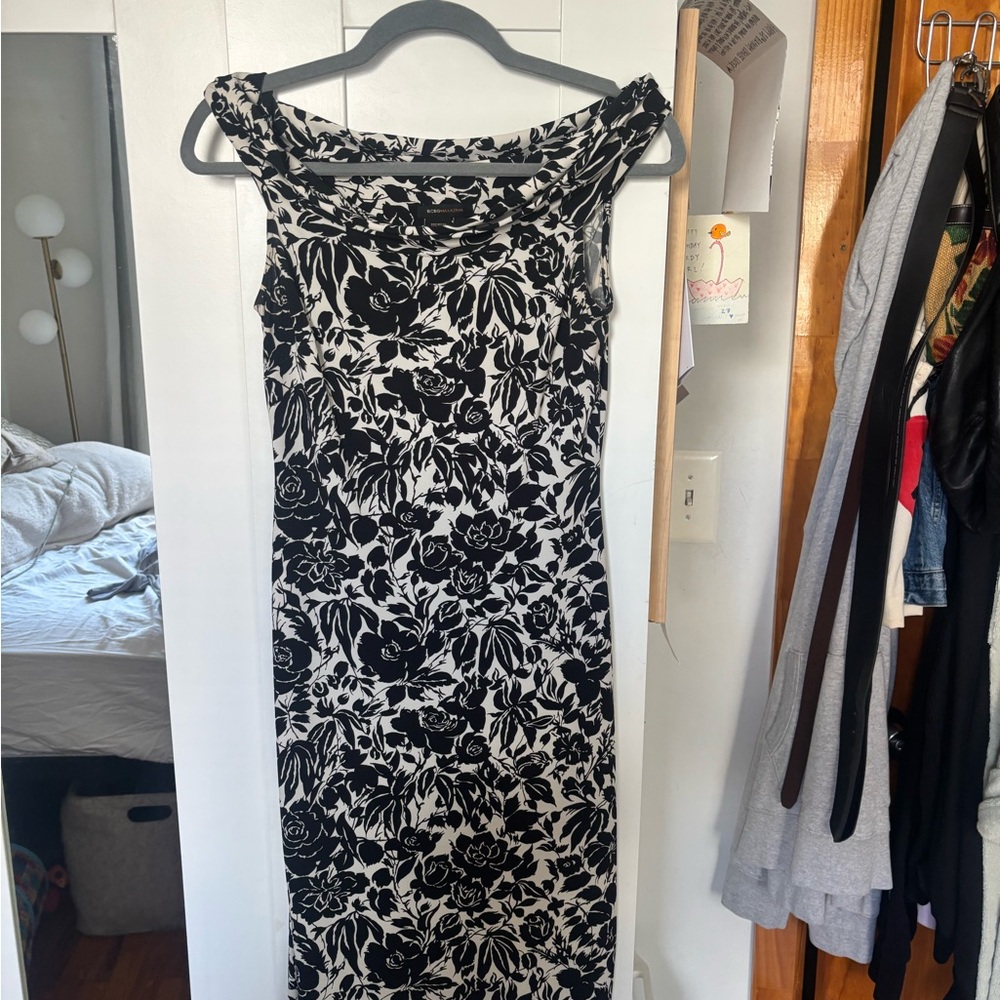 BCBGMaxAzria Floral Cocktail Dress